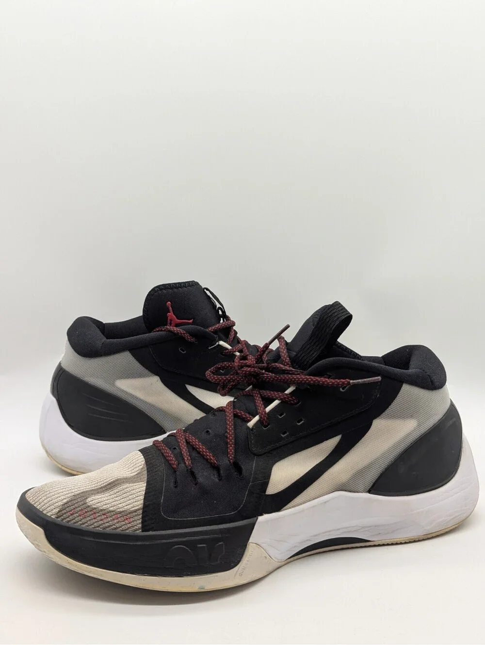 Mens Size 14 Jordan Zoom Separate Black White Nike Basketball Shoes DH0249-001
